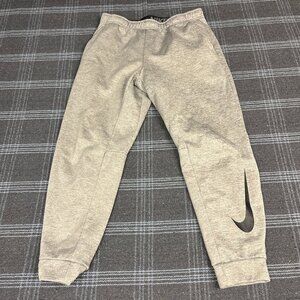 Nike Dri Fit Sweatpants Mens XL Extra Large Pants Gray Pockets Workout Exercise